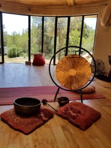 salle de yoga du domaine des sens